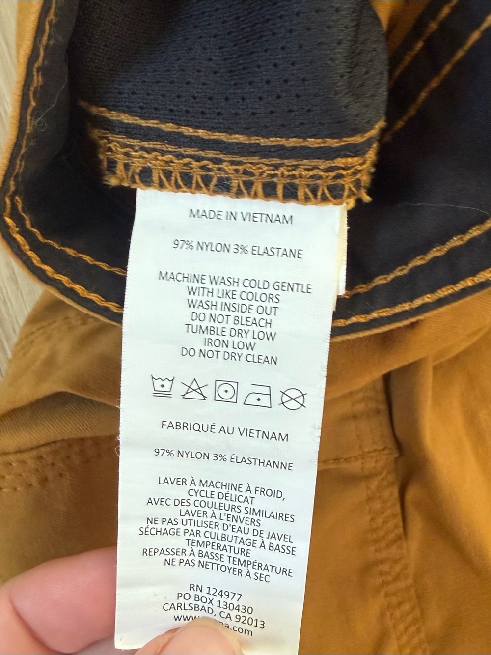 PrAna men’s hiking pants Zion 33x32 - Picture 7 of 9